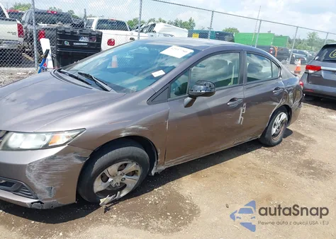 2013 Honda Civic Lx from USA, damaged, VIN 19XFB2F56DE292334